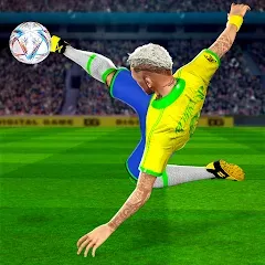 Взлом Play Football: Soccer Games (тар Футбол 23)  [МОД Меню] - последняя версия apk на Андроид