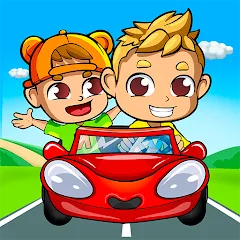 Скачать взломанную Vlad and Niki: Car Games  [МОД Бесконечные монеты] - стабильная версия apk на Андроид