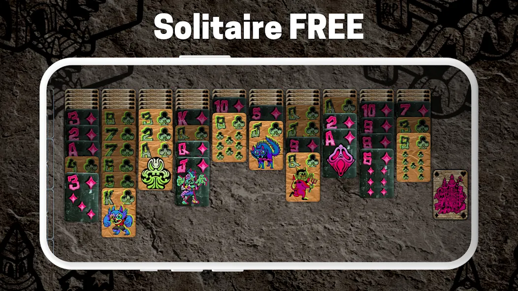 FLICK SOLITAIRE - Card Games (ФЛИКК)  [МОД Unlocked] Screenshot 3