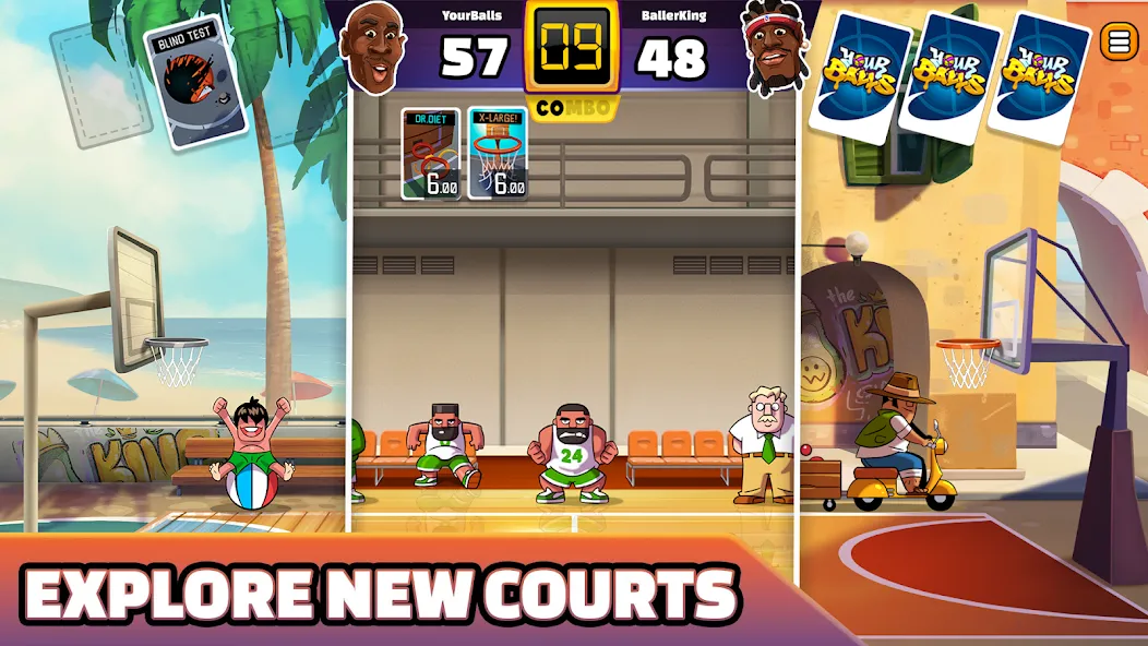 Your Balls: Basketball Game (Йоур Баллс)  [МОД Меню] Screenshot 5