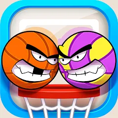 Скачать взломанную Your Balls: Basketball Game (Йоур Баллс)  [МОД Меню] - последняя версия apk на Андроид