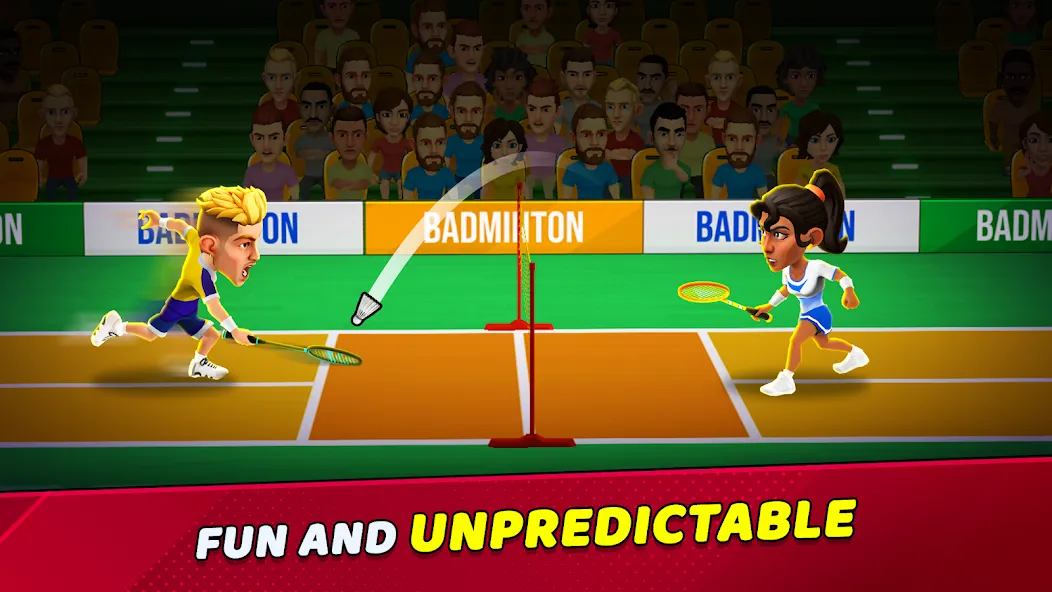 Badminton Clash 3D (Бадминтон Клаш 3D)  [МОД Mega Pack] Screenshot 2