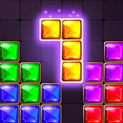 Взломанная Block Puzzle: Jewel Blast Game  [МОД Много денег] - полная версия apk на Андроид