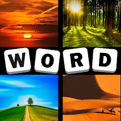 Взлом 4 Pics 1 Word Quiz Game  [МОД Меню] - стабильная версия apk на Андроид