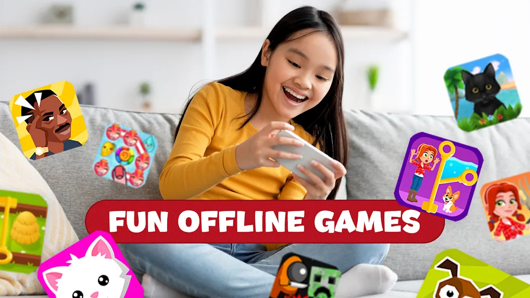 Offline Games: don't need wifi  [МОД Меню] Screenshot 1