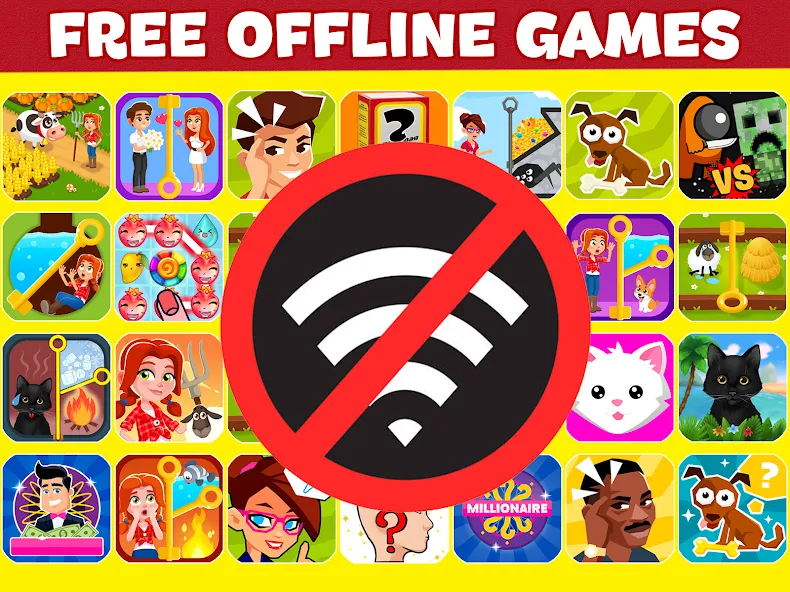 Offline Games: don't need wifi  [МОД Меню] Screenshot 5