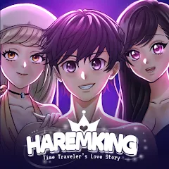 Скачать взлом HaremKing - Waifu Dating Sim (ХаремКинг)  [МОД Много монет] - последняя версия apk на Андроид