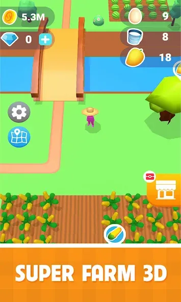 Family Farm Land 3D (Фарм Фэмили 3Д)  [МОД Много денег] Screenshot 5