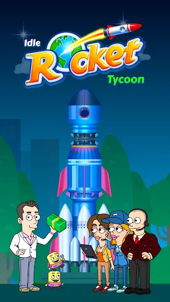 Idle Rocket Tycoon (Айдл Рокет Тайкун)  [МОД Много денег] Screenshot 5