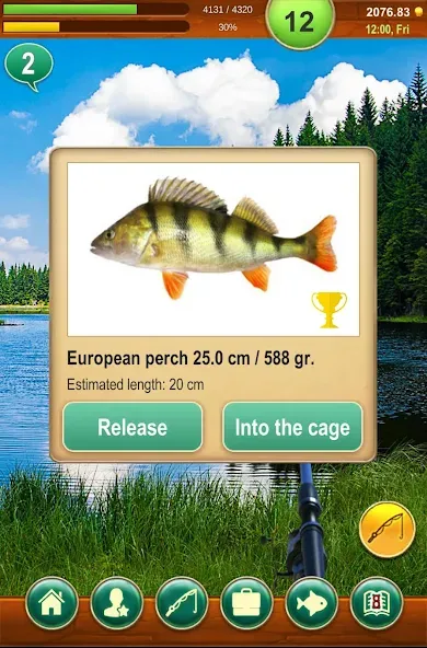 Fishing Baron - fishing game  [МОД Бесконечные монеты] Screenshot 3