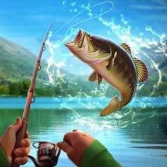 Скачать взломанную Fishing Baron - fishing game  [МОД Бесконечные монеты] - полная версия apk на Андроид