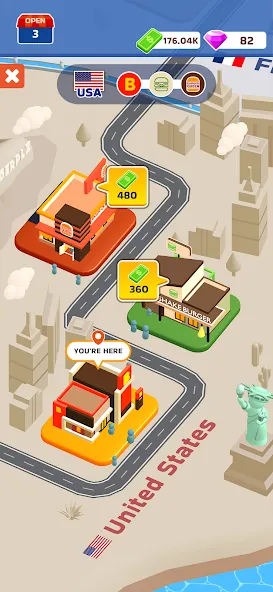 Burger Please!  [МОД Menu] Screenshot 5