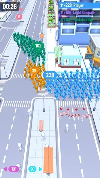 Crowd City (Крауд Сити)  [МОД Бесконечные монеты] Screenshot 1