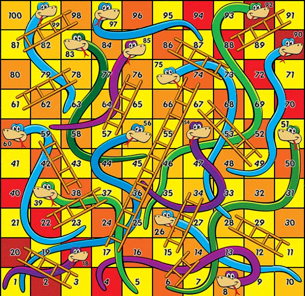 Snake and ladder (Змеи и лестницы)  [МОД Mega Pack] Screenshot 3