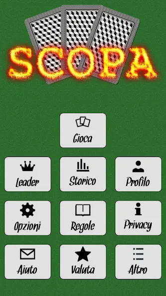 Scopa (Скопа)  [МОД Меню] Screenshot 1