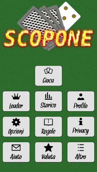 Scopone (Скопоне)  [МОД Unlimited Money] Screenshot 1