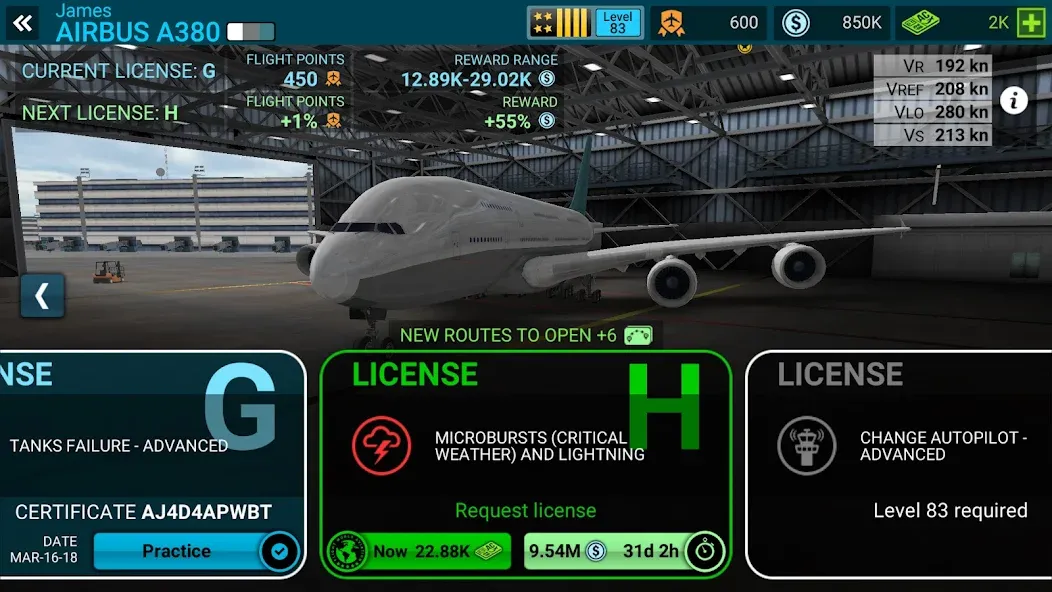 Airline Commander: Flight Game (ЭЙРЛАЙН КОМАНДЕР)  [МОД Меню] Screenshot 4