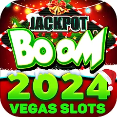 Взлом Jackpot Boom Casino Slot Games (Джекпот Бум Казино Игры на Слотмашинах)  [МОД Mega Pack] - стабильная версия apk на Андроид