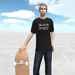 Взлом Skate Space (Скейт Спейс)  [МОД Mega Pack] - стабильная версия apk на Андроид