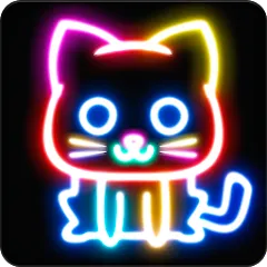 Скачать взломанную Drawing For Kids - Glow Draw  [МОД Бесконечные монеты] - стабильная версия apk на Андроид