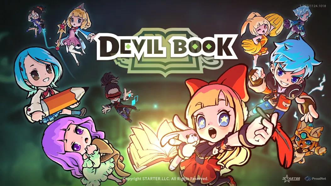 Devil Book: Hand-Drawn MMO (Дэвил Бук)  [МОД Меню] Screenshot 1