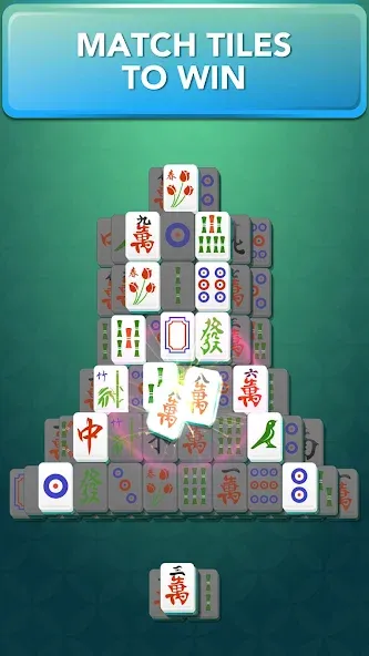 Solitaire Mahjong for Seniors  [МОД Бесконечные деньги] Screenshot 1