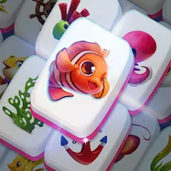 Взломанная Mahjong Fish (Маджонг Рыбы)  [МОД Бесконечные монеты] - последняя версия apk на Андроид