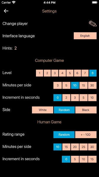 Lite lichess - Online Chess (Лит Личесс)  [МОД Все открыто] Screenshot 2