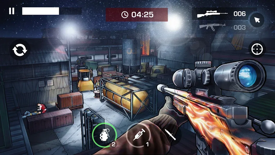 Gun Shooting Games Offline FPS (Ган 2)  [МОД Unlimited Money] Screenshot 2