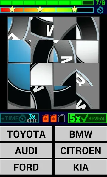 Cars Logo Quiz HD  [МОД Бесконечные монеты] Screenshot 2