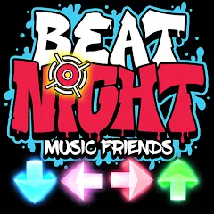 Скачать взломанную Beat Shooter Night: Rap Battle (ФНФ Фанк)  [МОД Unlimited Money] - полная версия apk на Андроид