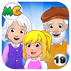 Скачать взломанную My City : Grandparents Home (Мой город)  [МОД Menu] - полная версия apk на Андроид