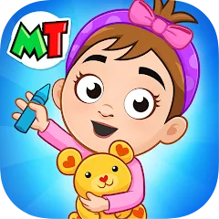 Взлом My Town : Daycare Game  [МОД Mega Pack] - стабильная версия apk на Андроид