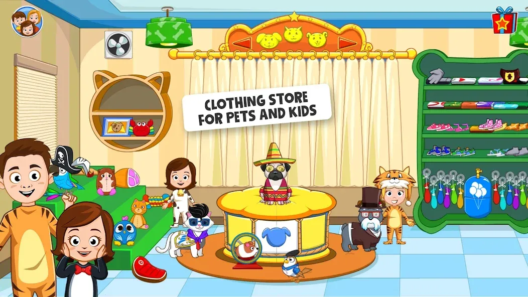 My Town: Pet games & Animals (Май Таун)  [МОД Unlimited Money] Screenshot 2