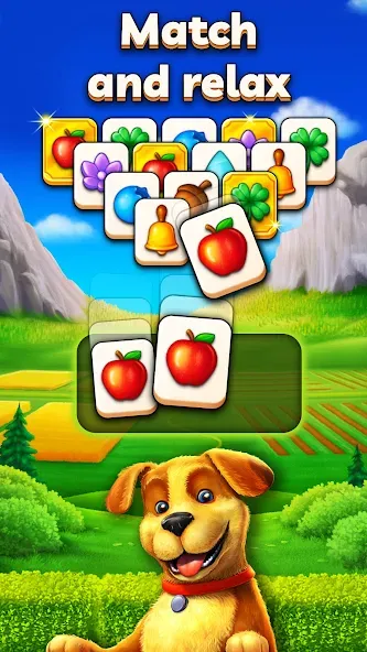 Joey's Farm - Tile Match  [МОД Все открыто] Screenshot 5