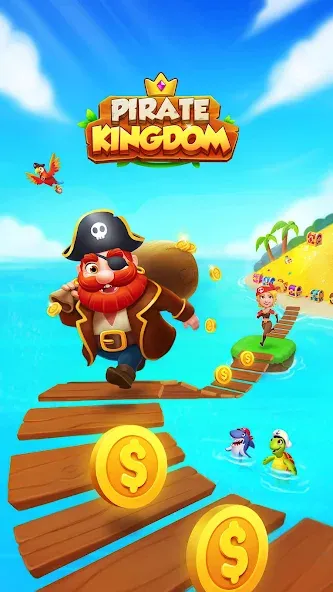 Coin Rush - Pirate GO! (Коин Раш)  [МОД Unlocked] Screenshot 1