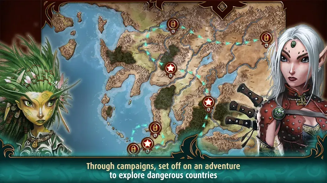 Pathfinder Adventures (Пэсаифиндэр Эдвентурес)  [МОД Menu] Screenshot 3