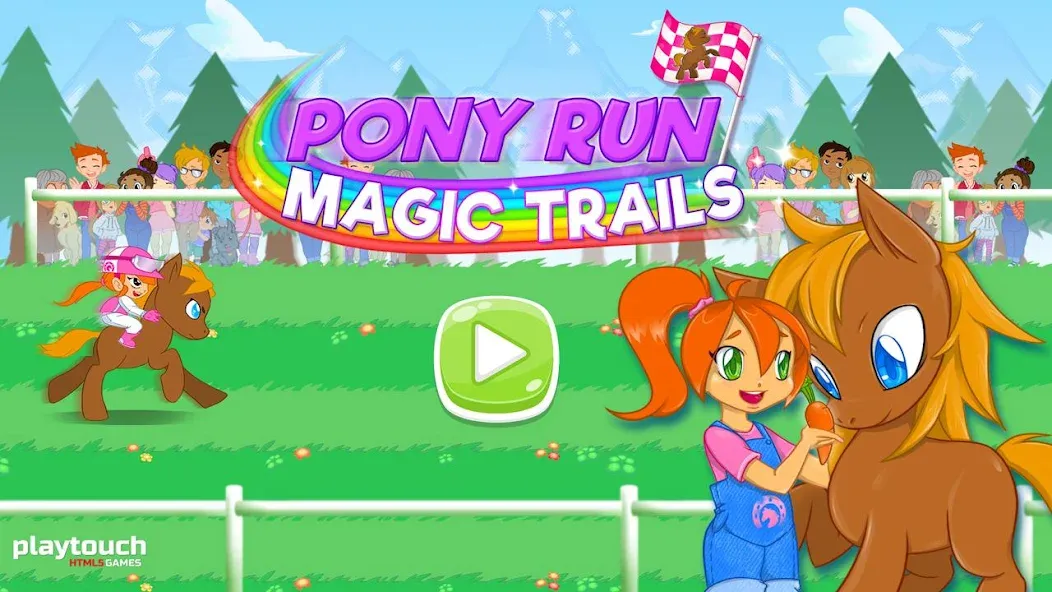 Pony Run : Magic Trails (Пони Ран)  [МОД Меню] Screenshot 4