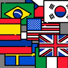 Скачать взломанную Flags of the World + Emblems:  [МОД Unlocked] - стабильная версия apk на Андроид