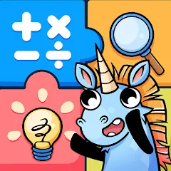 Взлом Math&Logic games for kids  [МОД Mega Pack] - стабильная версия apk на Андроид