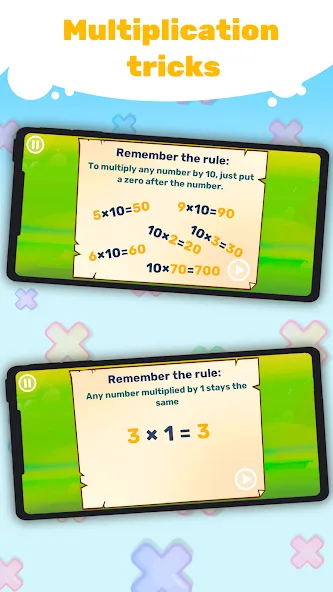 Multiplication Games For Kids.  [МОД Unlocked] Screenshot 4