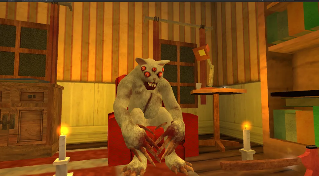 Cat Fred Evil Pet. Horror game  [МОД Menu] Screenshot 4