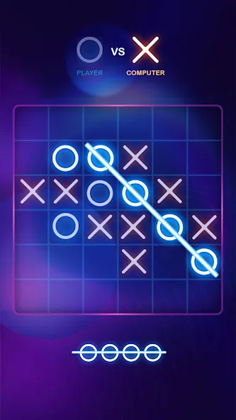 Tic Tac Toe 2 Player: XO Game (Тик Так Тоу 2 игрока)  [МОД Mega Pack] Screenshot 5