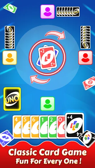 Uno - Party Card Game (Уно)  [МОД Unlocked] Screenshot 2