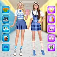 Взлом College Dress Up for Girls (Капель Макеовер)  [МОД Unlimited Money] - стабильная версия apk на Андроид