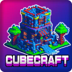 Скачать взломанную Cube Craftsman 5 Adventure (КубКрафт Приключение)  [МОД Бесконечные монеты] - стабильная версия apk на Андроид