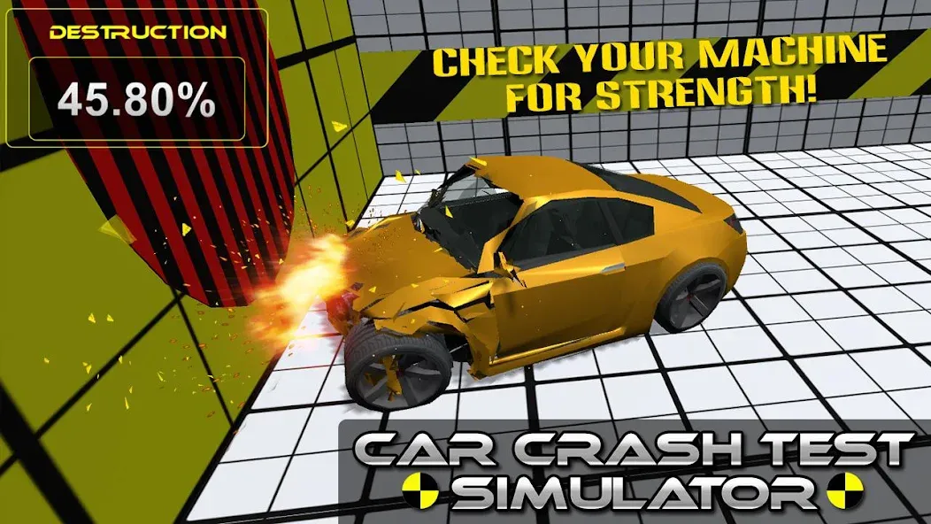 Car Crash Test Simulator  [МОД Много денег] Screenshot 1