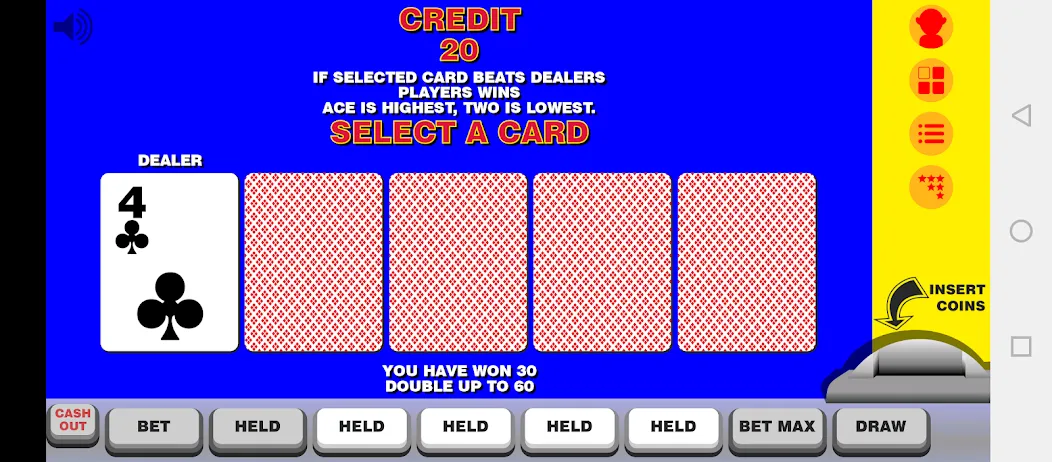 Video Poker with Double Up  [МОД Меню] Screenshot 3