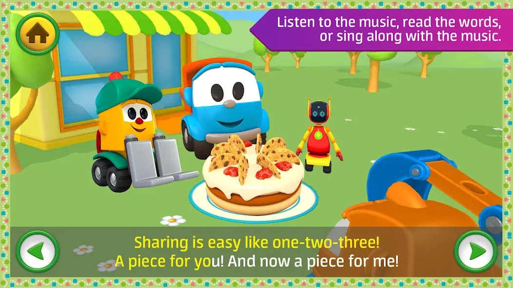 Leo kids songs and music games  [МОД Бесконечные деньги] Screenshot 2