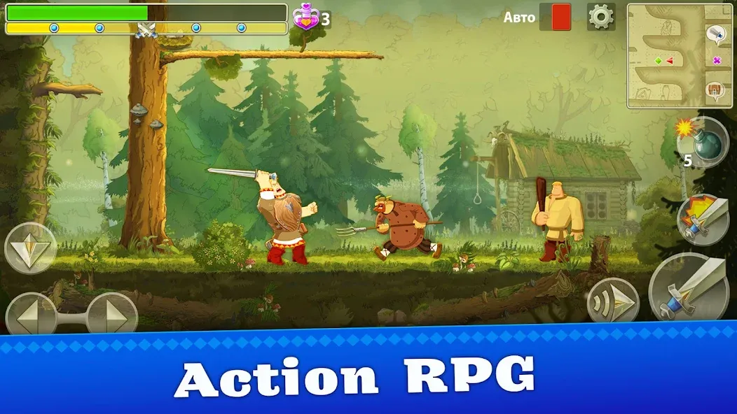 Heroes Adventure: Action RPG  [МОД Бесконечные монеты] Screenshot 1